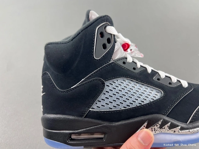Kick Theory Metallic Black Jordan HF3975-001 5 Reimagined Air 0809
